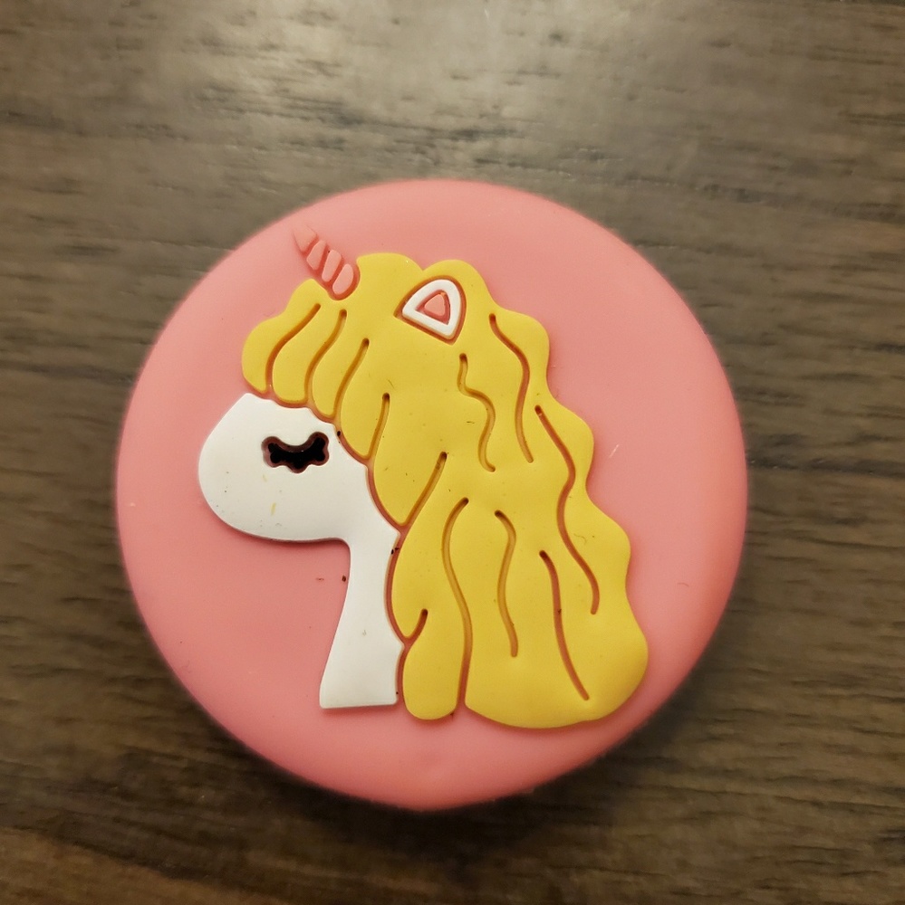 🦄💗Pink unicorn expanding phone grip and stand - Picture 1 of 2